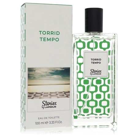 Ted Lapidus Torrid Tempo Eau de Toilette 3.33 oz for Men