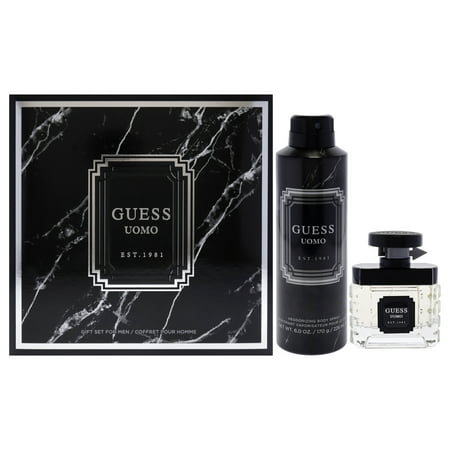 Guess Uofor Meno Gift Set Eau de Toilette 1.7 oz for for Menen includes Deodorant Body 6.0 oz