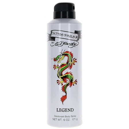 Christian Audigier Ed Hardy Tattoo Parlour Legend Deodorant 6.0 oz for Men tester