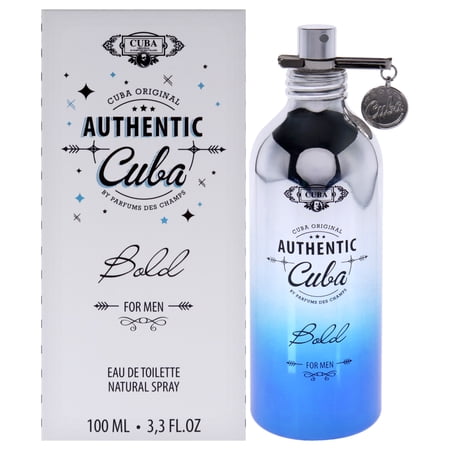 Cuba Authentic Bold Eau de Toilette 3.3 oz for Men
