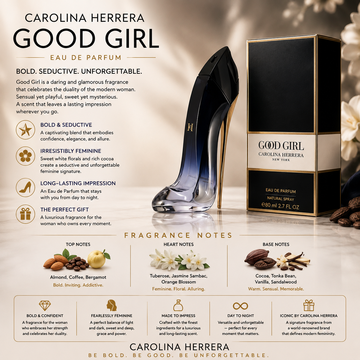 Carolina Herrera Good Girl Legere Eau de Parfum 1.0 oz for Women