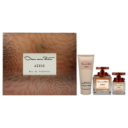 Oscar De La Renta Alibi Eau de Toilette 3.4 oz for Women Gift Set: Includes 1.0 oz Body Lotion