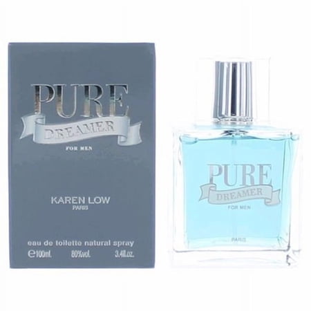 Karen Low Pure Dreafor Mener Eau de Toilette 3.4 oz for Men