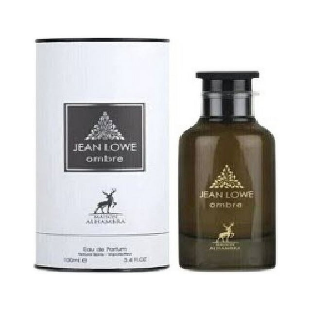 Lattafa Maison Alhambra Jean Lowe Noir Eau De Parfum 3.4 oz for Unisex