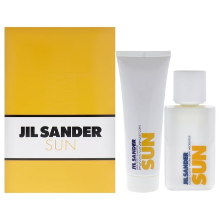 Jil Sander Sun 2.5 oz Eau de Toilette for Women 2PC Set 2.5 oz Eau de Toilette, 2.5 oz Hair & Body Shampoo