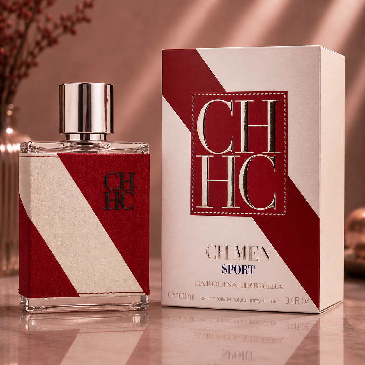 Carolina Herrera Ch Sport Eau De Toilette 3.4 oz for Men
