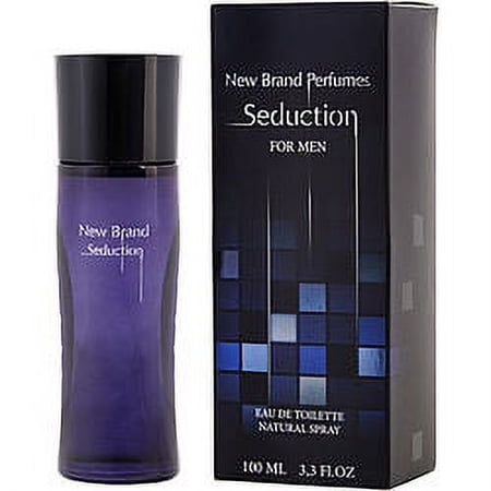New Brand Seduction Eau de Toilette 3.3 oz for Men