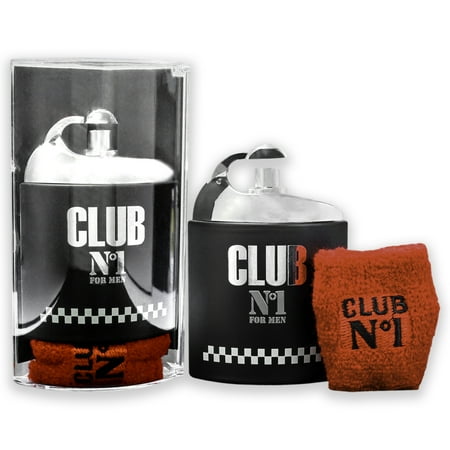 New Brand Prestige Club N1 Eau de Toilette 3.3 oz for Men