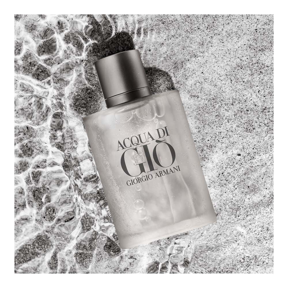 Armani Acqua Di Gio Eau De Toilette 3.4 oz  Refillable Spray for Men