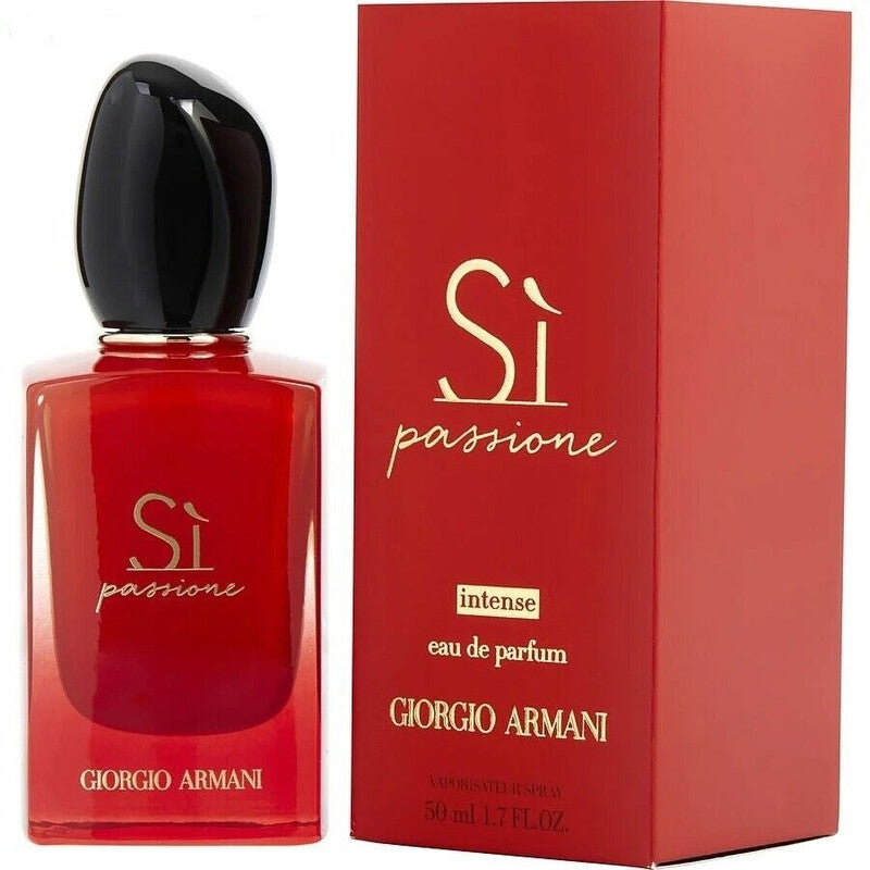 Giorgio Armani Si Passione Intense Eau De Parfum 1.6 oz Refillable for Women