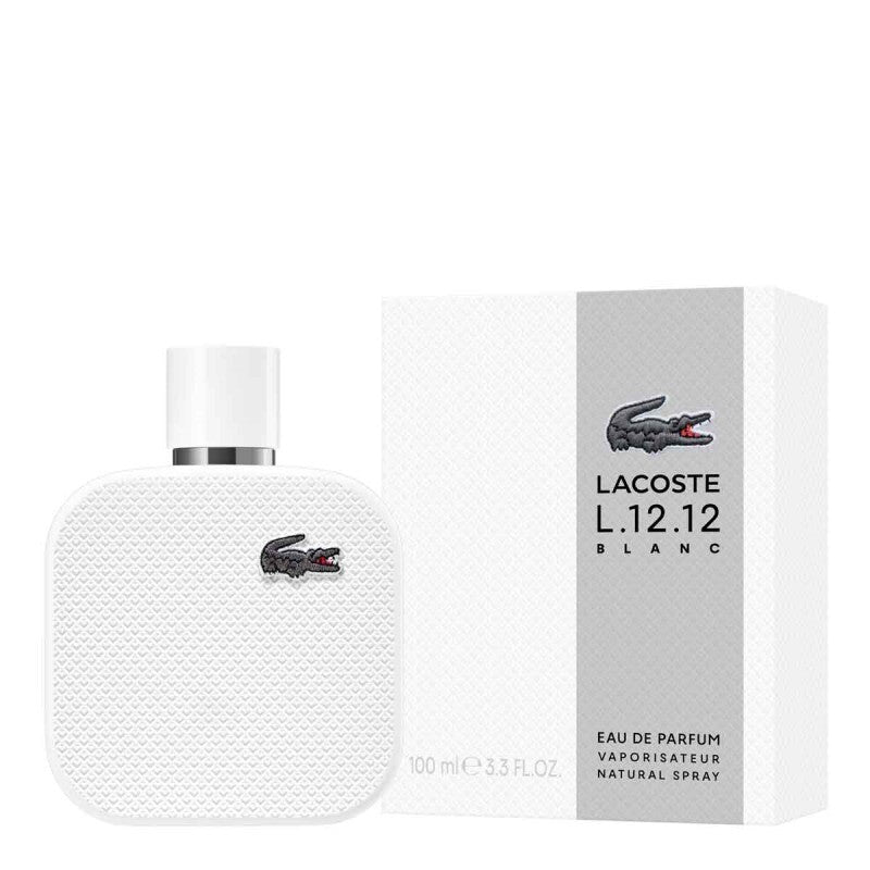 Lacoste L.12.12 Blanc Eau de Parfum 3.3 oz for Men Tester