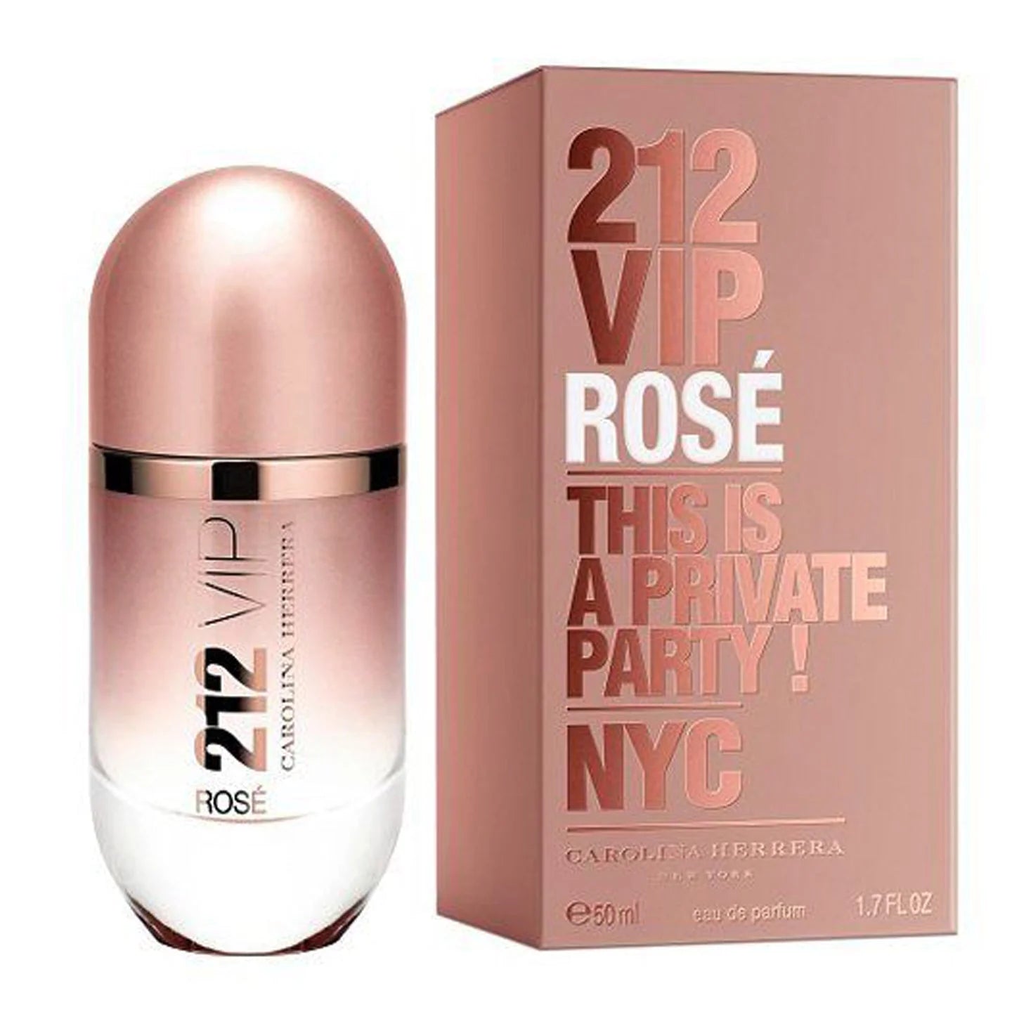 Carolina Herrera 212 VIP Rose (Eau de Parfum 1.7 oz) for Women