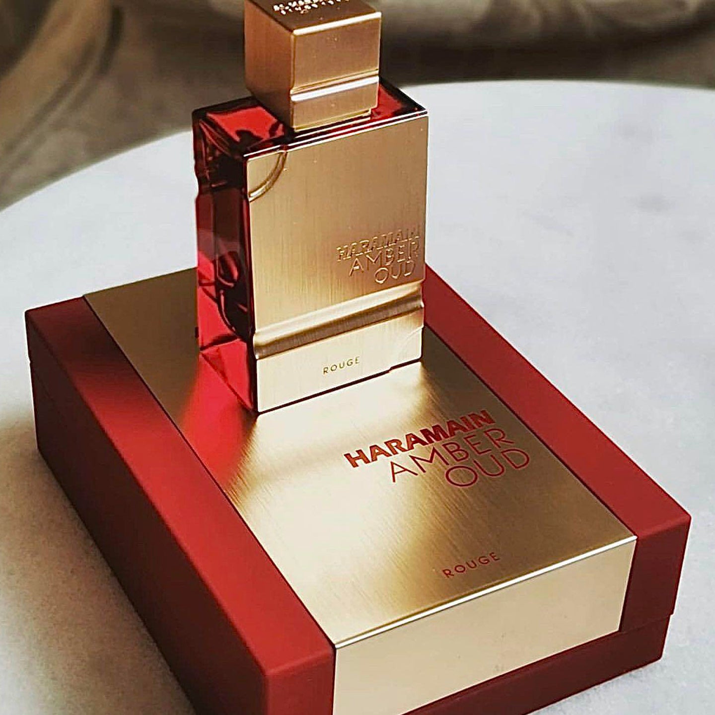 Al Haramain Amber Oud Rouge Eau de Parfum Spray 59 ml for Men
