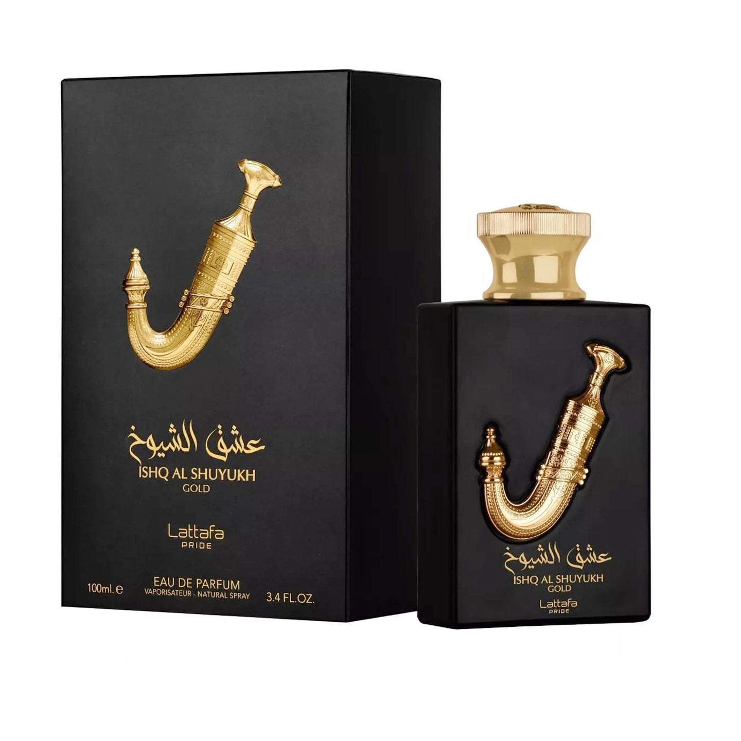Lattafa Ishq Al Shuyukh Gold Eau de Parfum Spray 100 ml for Unisex