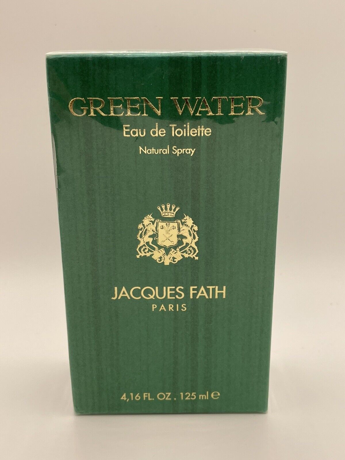 Jacques Fath Green Water EDT Spray 4.16 FL Oz/125ml