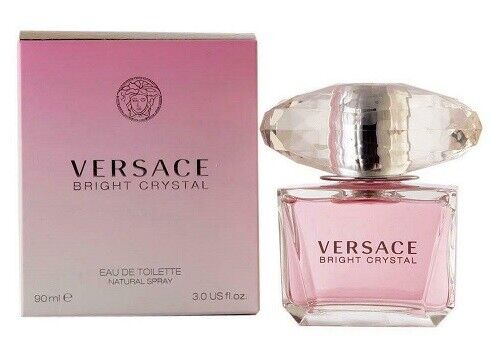 Versace Bright Crystal Eau de Toilette 3.0 oz for Women