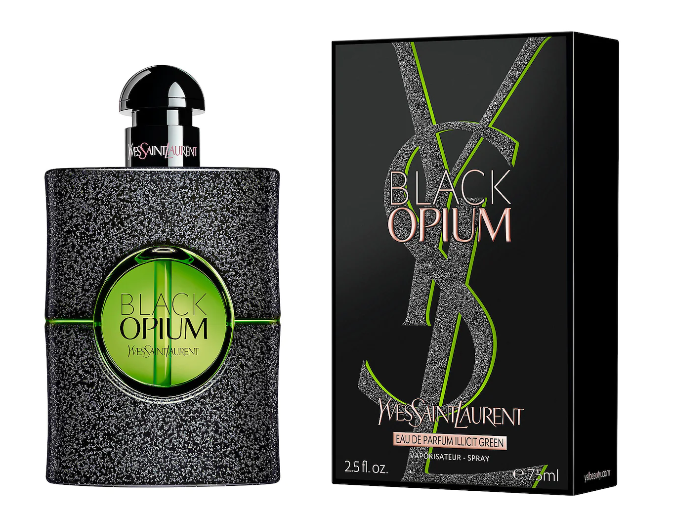 Yves Saint Laurent Opium Illicit Green Eau de Parfum Spray for Women 2.5 oz