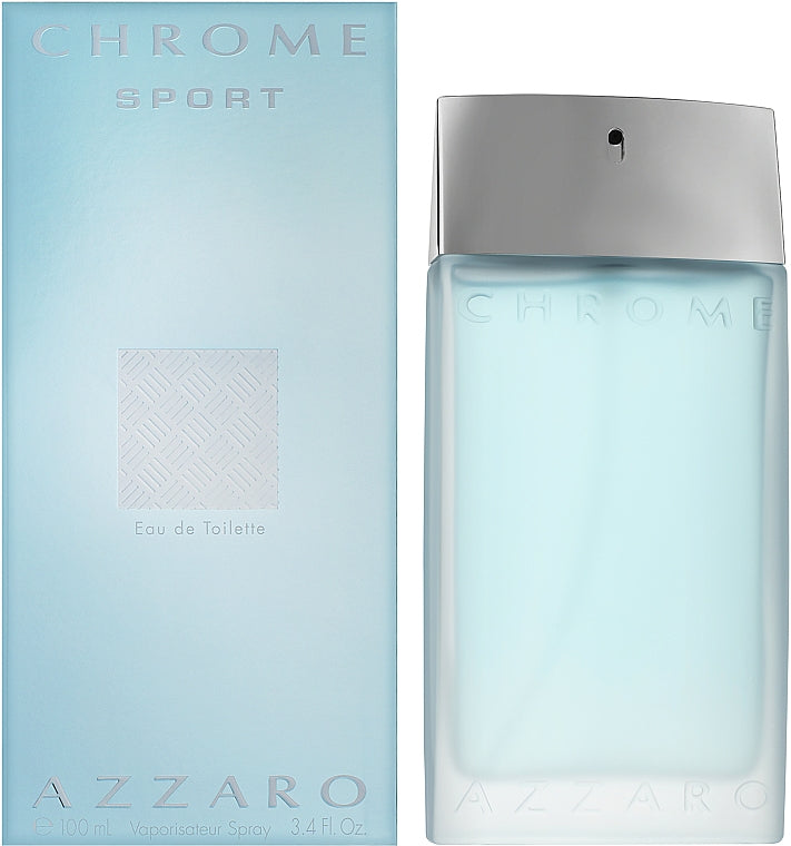 Azzaro Chrome Sport Eau de Toilette Spray 100 ml for Men