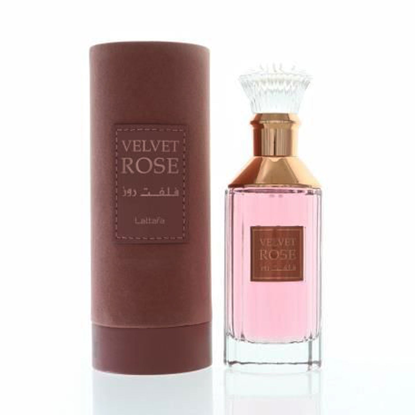 Lattafa Velvet Rose Eau De Parfum 3.4 oz for Unisex