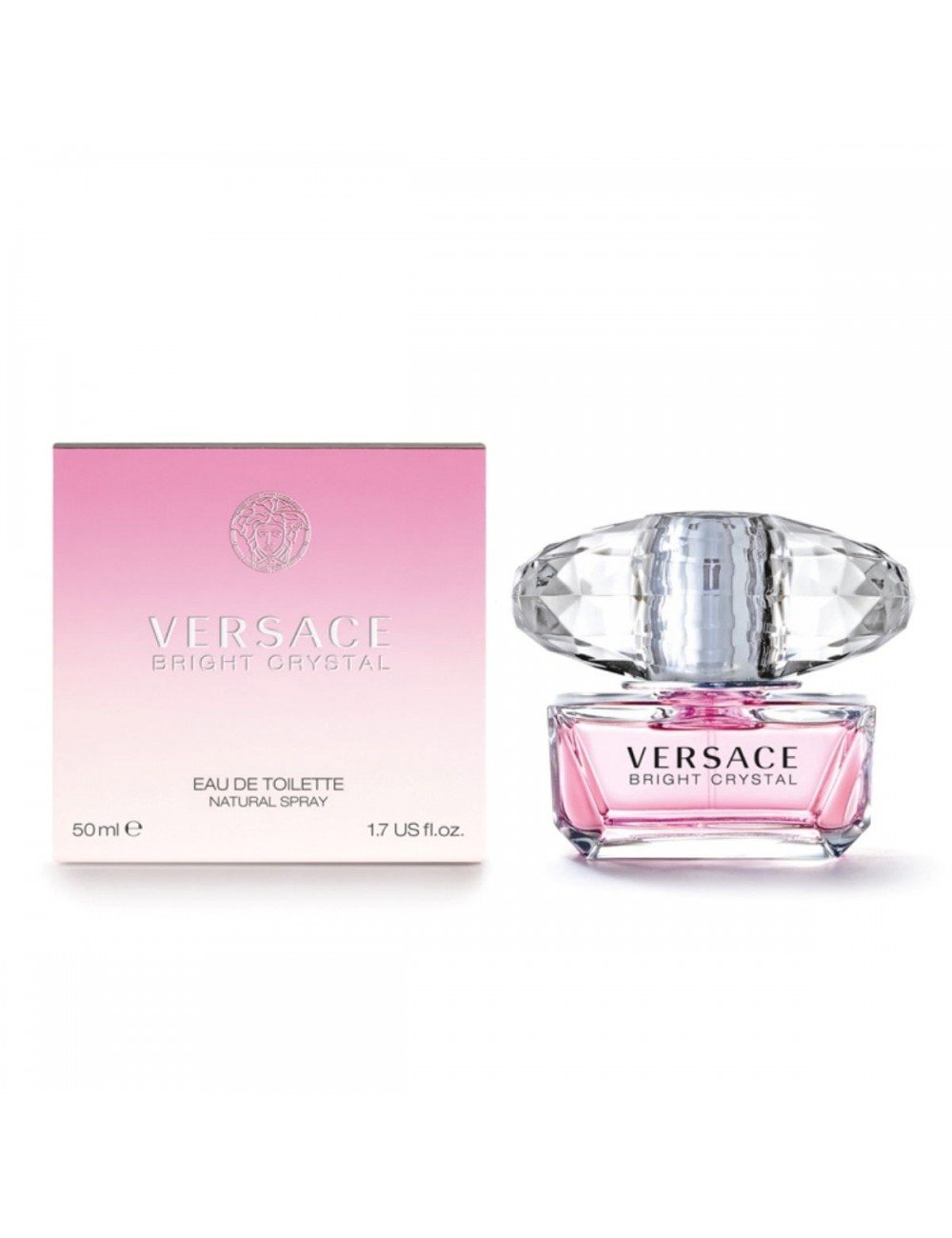 Versace Bright Crystal Eau de Toilette 3.0 oz for Women