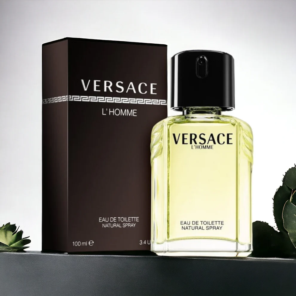 Versace L'Homme Eau De Toilette Natural Spray 100ml For Men