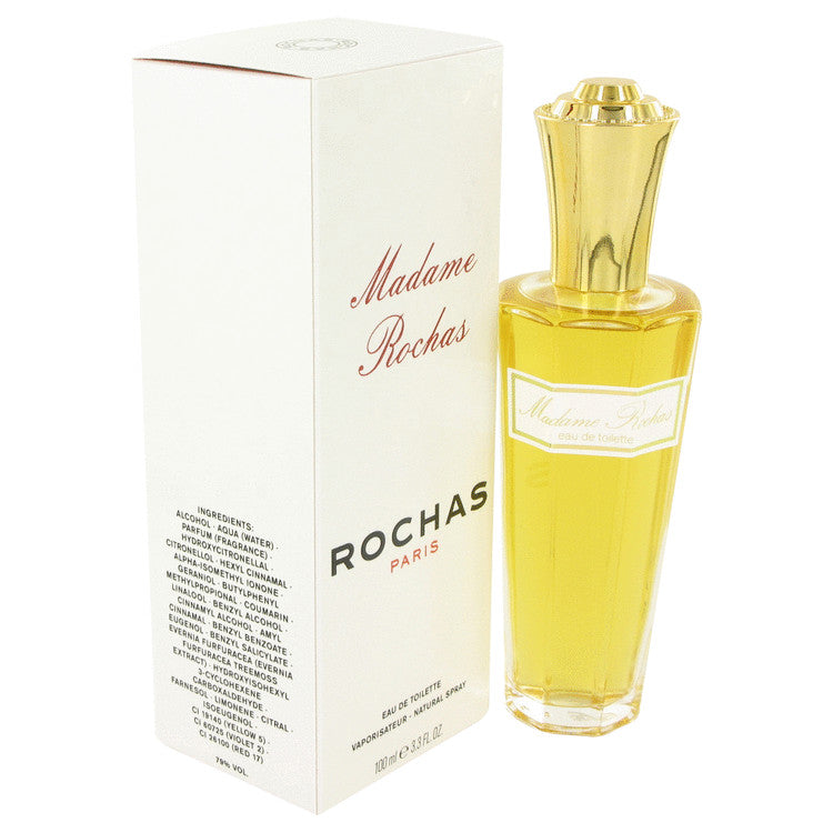 Madame Rochas by Rochas 100 ml Eau De Toilette Spray for Women