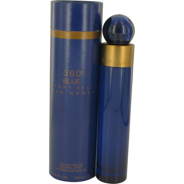 Perry Ellis 360 Blue by Perry Ellis 100 ml Eau De Toilette Spray for Women