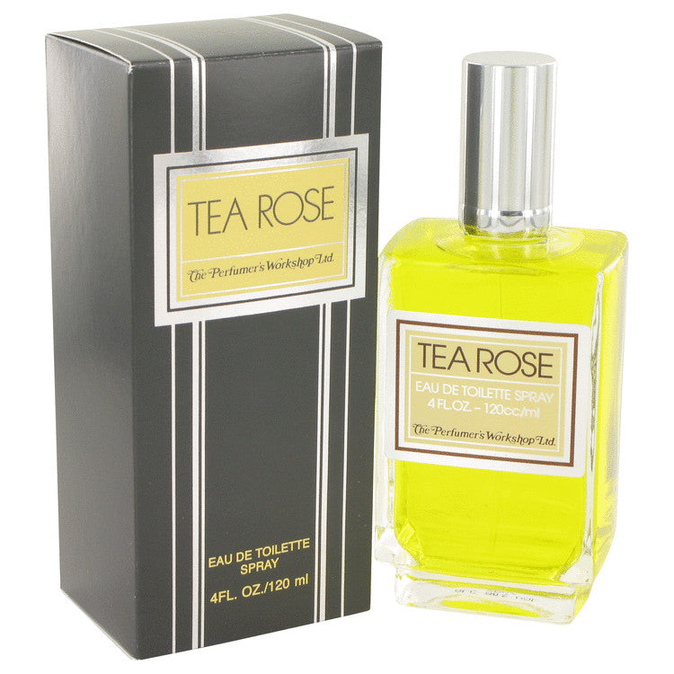 Tea Rose by Perfumers Workshop 120 ml Eau De Toilette Spray for Women