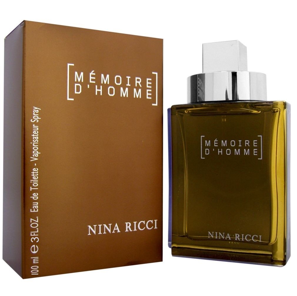 Memoire D'homme by Nina Ricci 100 ml Eau de Toilette Spray for Men