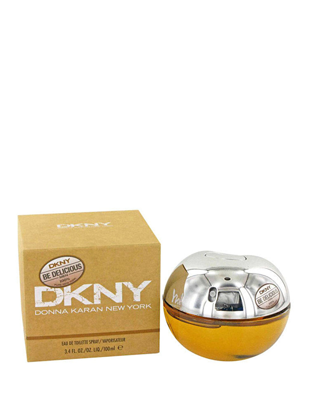 DKNY Be Delicious by Donna Karan Eau de Toilette Spray 3.4oz for Men