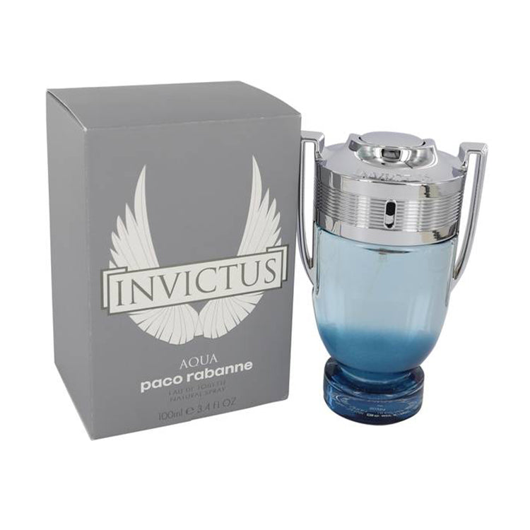 Invictus Aqua by Paco Rabanne 100 ml Eau De Toilette Spray for Men